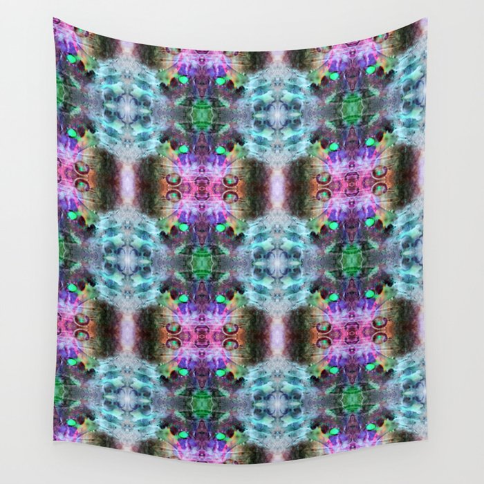 Neurotransmitted Daydreams (Pattern 2) Wall Tapestry
