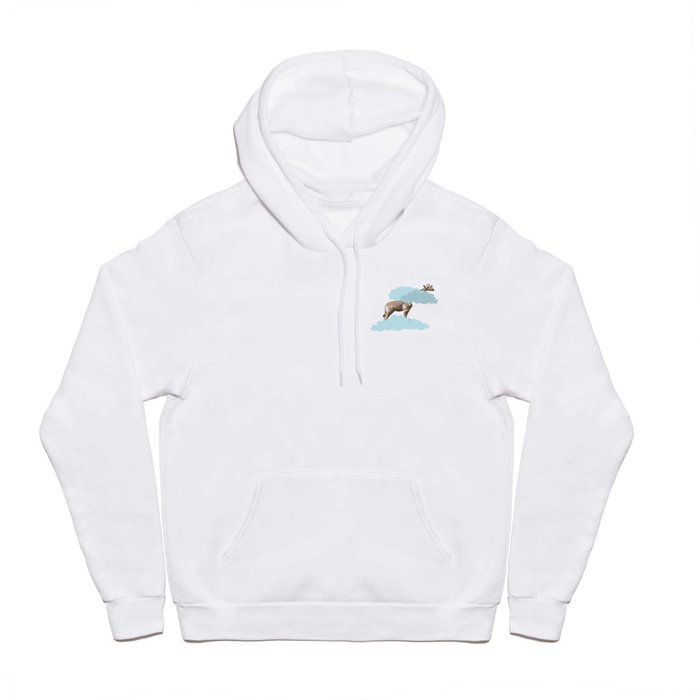 Giraff in the clouds . Joy in the clouds collection Hoody