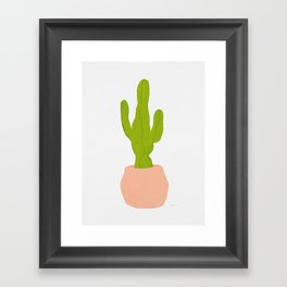 Cactus No. 2 Framed Art Print