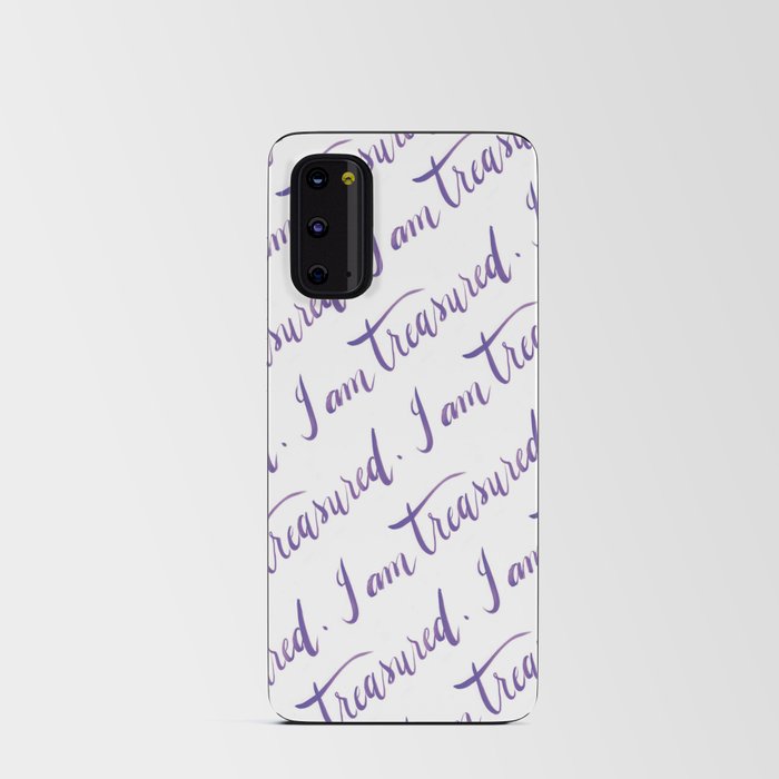 I am treasured pattern Android Card Case