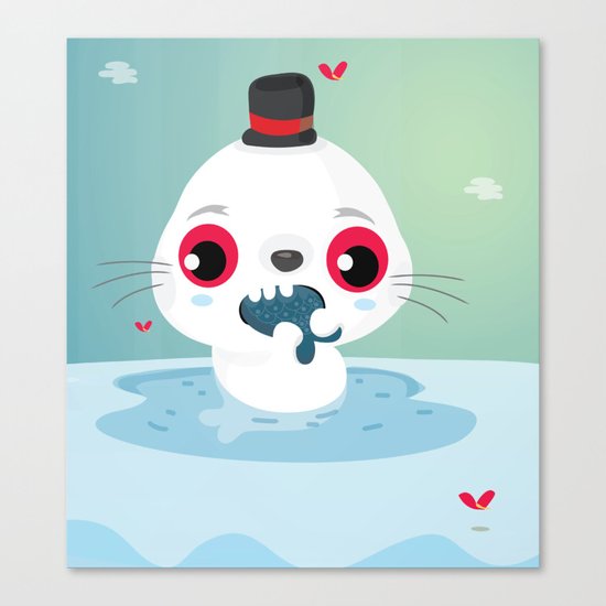 Seal Canvas Print