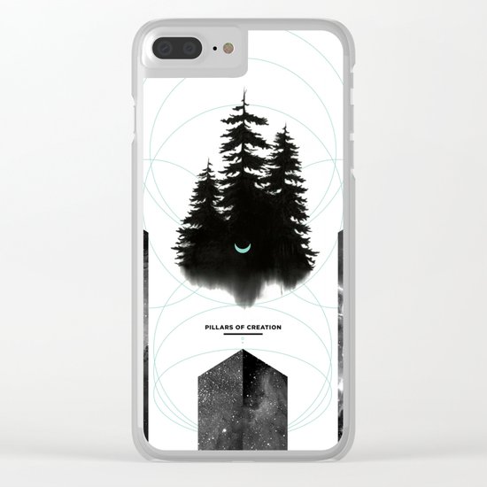 PILLARS OF CREATION Clear iPhone Case
