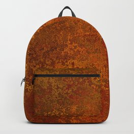 Vintage Copper Rust, Minimalist Art Backpack | Burntorange, Vintage, Rustic, Copper, Geometric, Artanddecor, Earthtones, Graphicdesign, Marble, Minimalist 