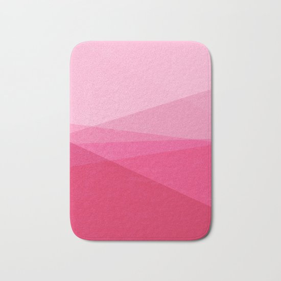 Stripe XI Cotton Candy Bath Mat