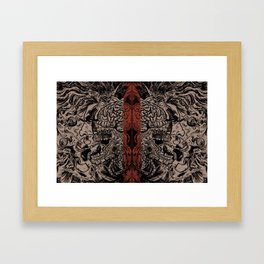 Mechanical Mind Framed Art Print