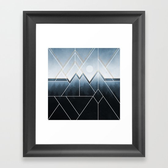 Fading North Framed Art Print