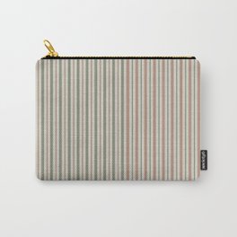 Pastel Two Toned Stripes Carry-All Pouch