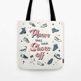 Shoes Off Tote Bag