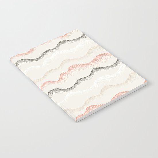 Retro Dotted Pattern 02 Notebook