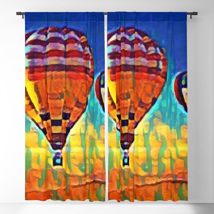 Hot Air Balloons 1 Blackout Curtain