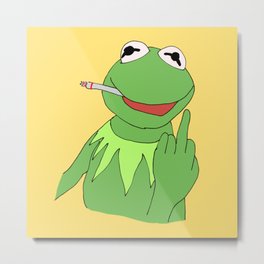 STFU Kermit meme Metal Print | Drawing, Stfu, Aestheticmeme, Kermitthefrog, Shutthefuckup, Vscogirl, Frogmeme, Bequiet, Sesamestreet, Nonemybusiness 