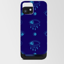 Blue Eyed Protection iPhone Card Case