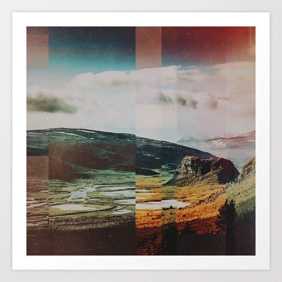 Fractions A97 Art Print