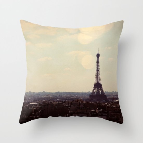 City of Light Throw Pillow