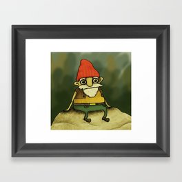 Garden Gnome Framed Art Print