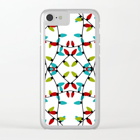Christmas Clear iPhone Case