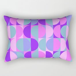 geomage_vaporwave palette Rectangular Pillow