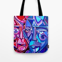 Colorful Point of View Tote Bag