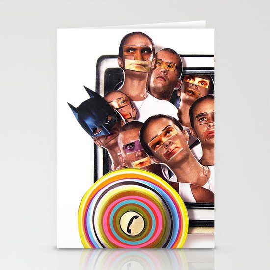 Cannon fodder | Collage Stationery Cards