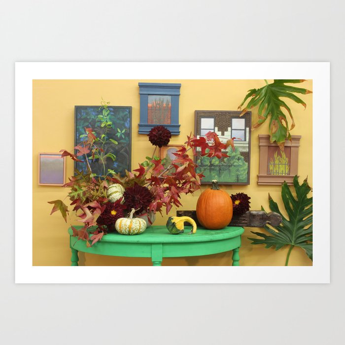 November Puzzle Art Print