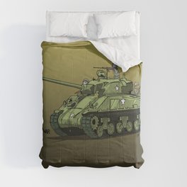 Dogs of War: Sherman Tank Comforter