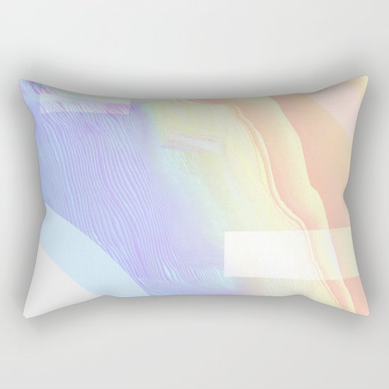 Shore Synth #1 Rectangular Pillow