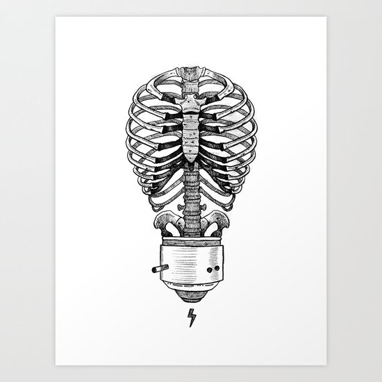 The Concept of Death Art Print