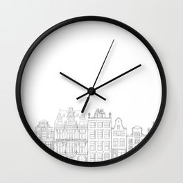 Amsterdam IV Wall Clock