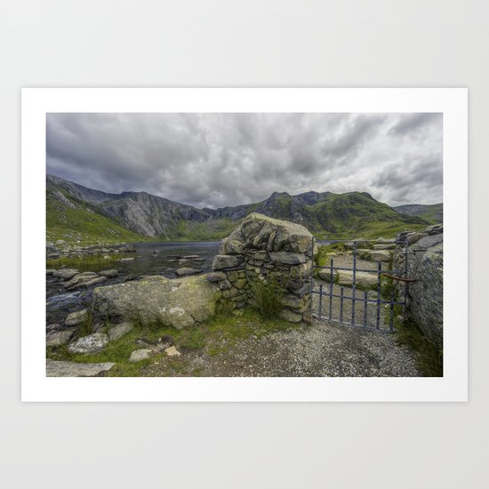 Gate To The Lake Art Print