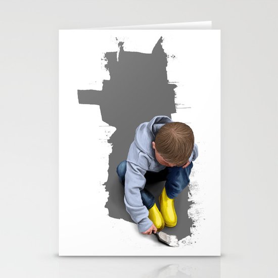 To Live with No Thought for the Future Stationery Cards