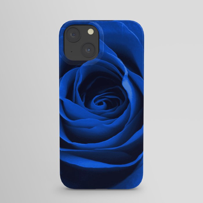 Blue Rose iPhone Case
