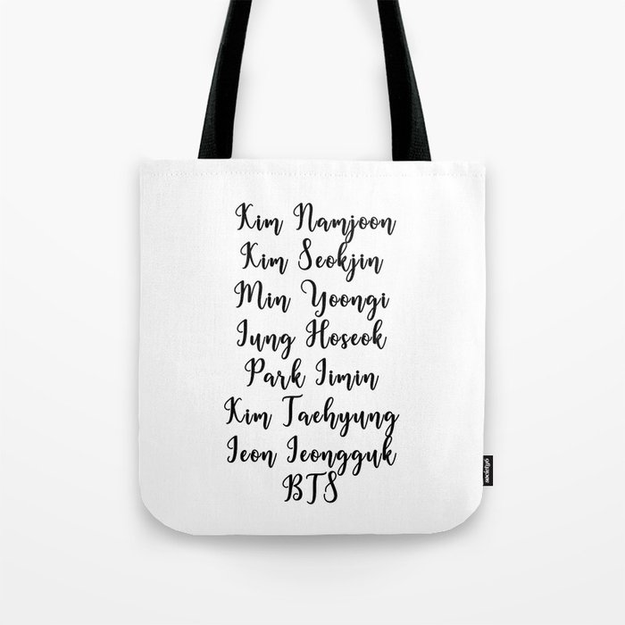 namjoon tote bag