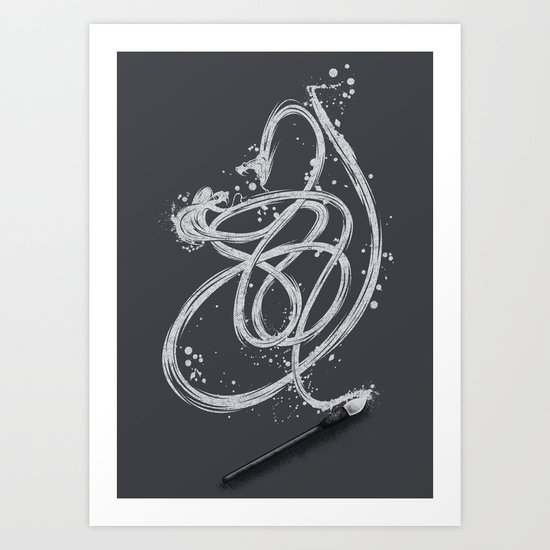 brush war Art Print
