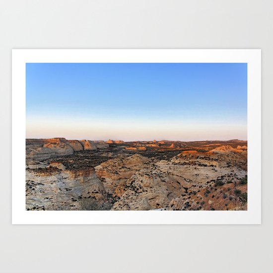 Utah Canyonland Art Print