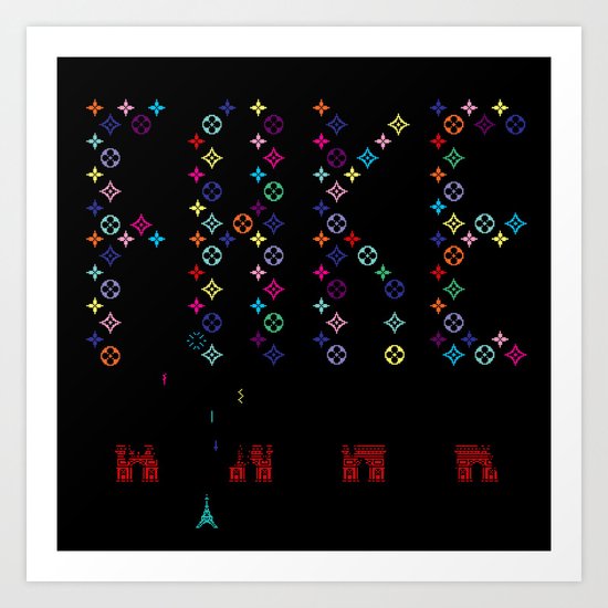 Fake Invaders Art Print