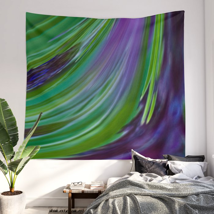 Purple and green tapestry 2025