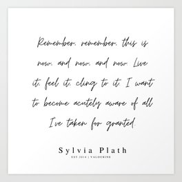Plath Art Prints For Any Decor Style Society6