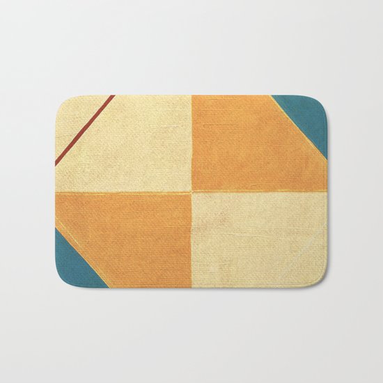 Geometric Thoughts 9 Bath Mat