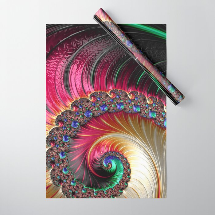 shell wrapping paper