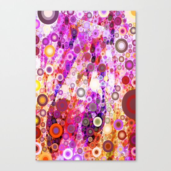 Colorful Party Kringles Canvas Print
