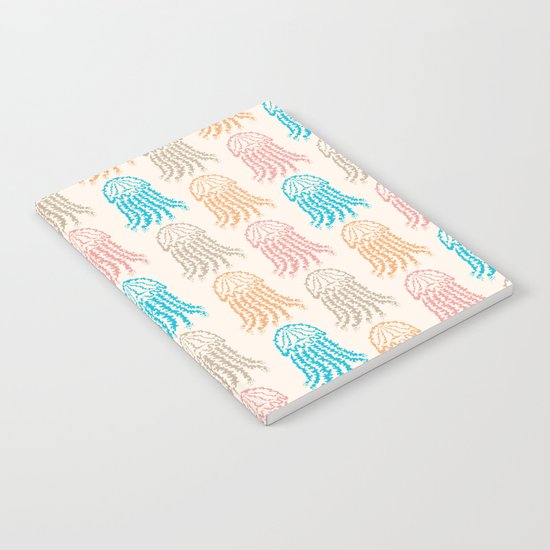 Pastel Marine Pattern 02 Notebook
