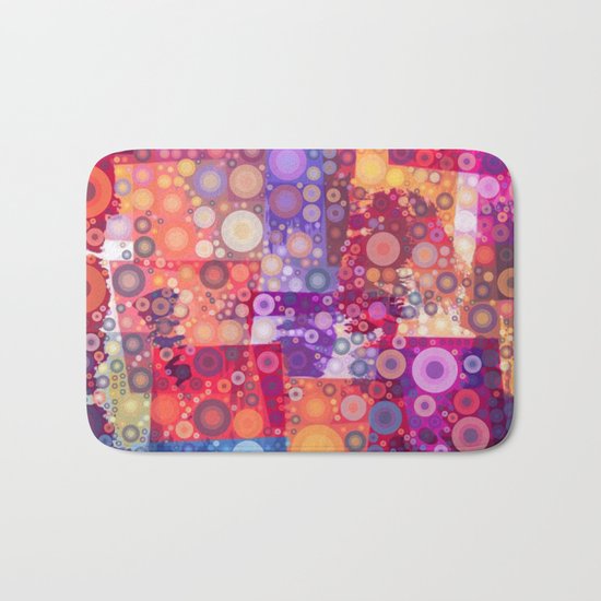 Harlequin Bubbles Bath Mat