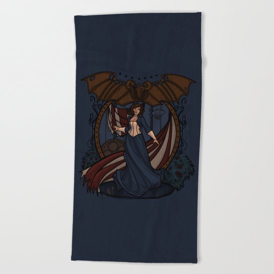 Elizabeth Nouveau Beach Towel