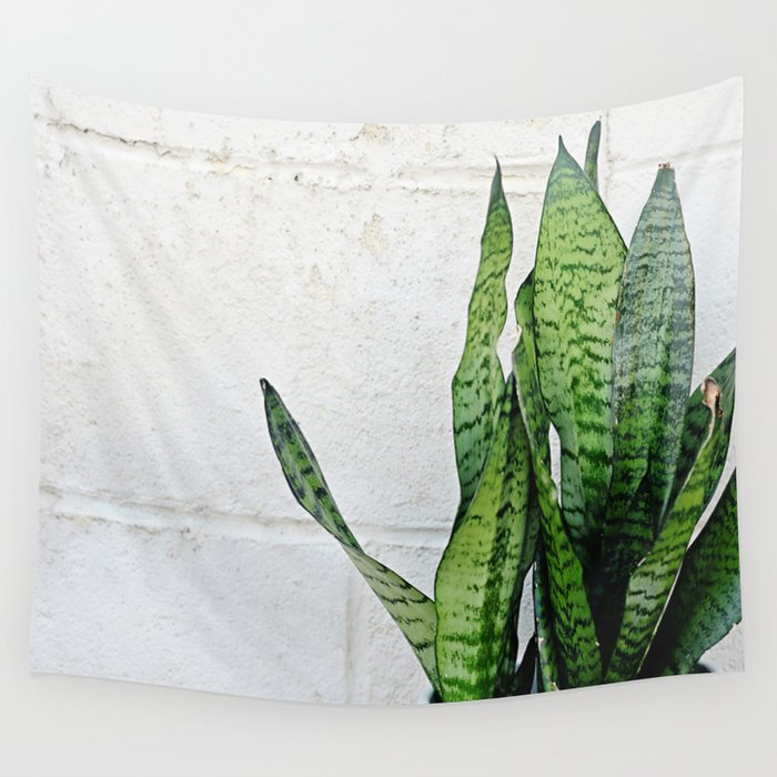 snake plant Wall Tapestry