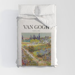 Van Gogh - Garden at Arles Duvet Cover