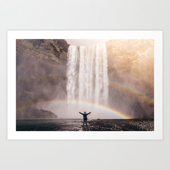 Waterfallust Art Print