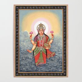 The Birth Of Lakshmi Poster