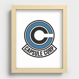 Capsule Corp. Recessed Framed Print