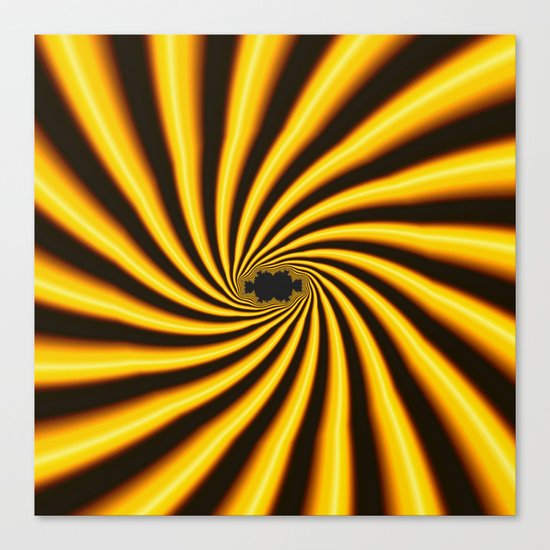 Twisted Sunshine Canvas Print