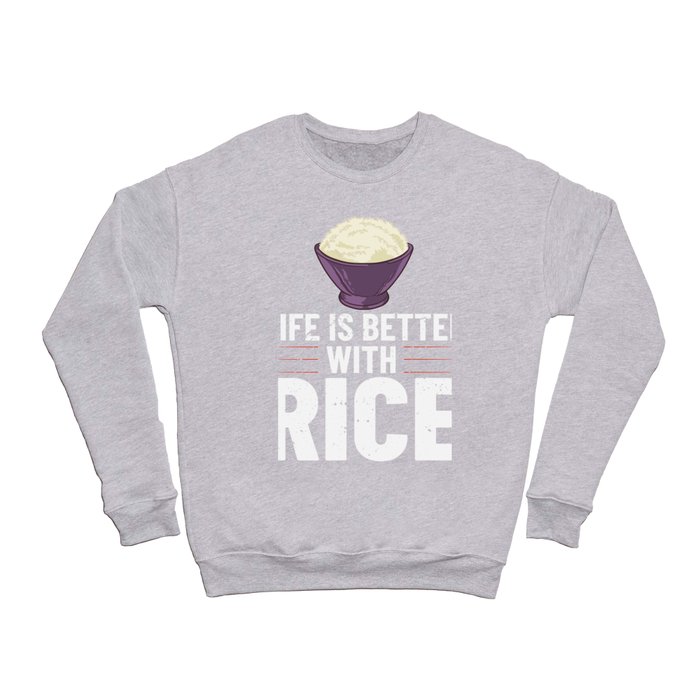 Rice Japanese Bowl Cooker Pot Maker Crewneck Sweatshirt